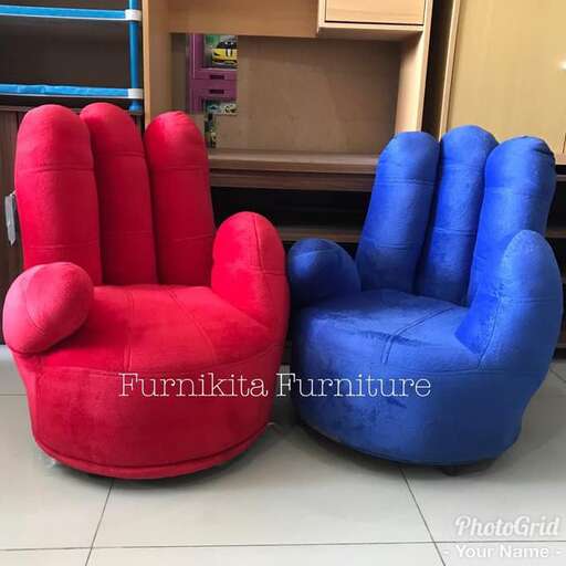 a chair made out of plastic