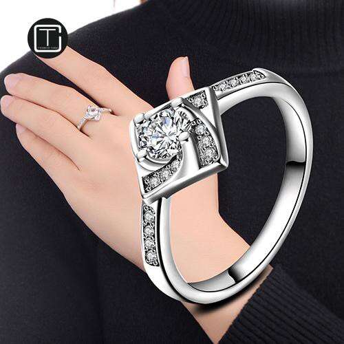this ring is made from a single diamond.