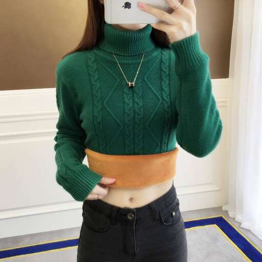 i love the color of this sweater.