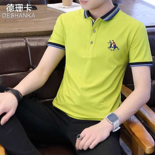 men's polo shirt with a polo shirt