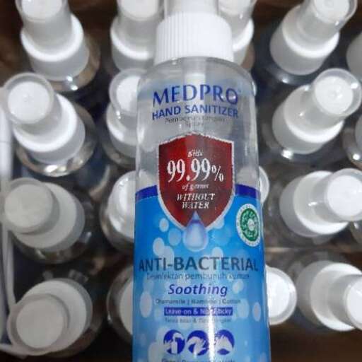 the bottle of the product