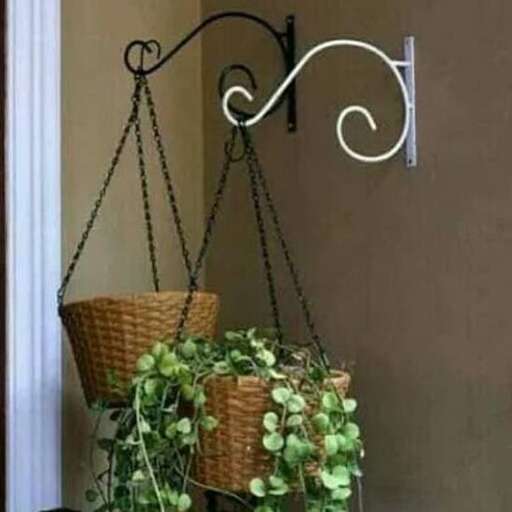 hanging planters for the front door.