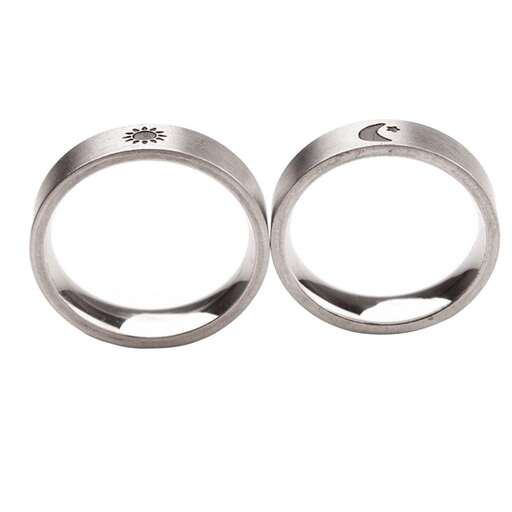 a pair of rings for men.