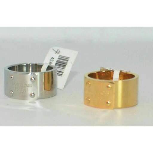 a pair of rings for the bride and groom.