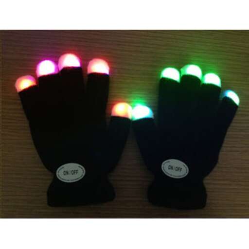 glow in the dark mittens
