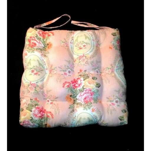 a small bag with a floral print.
