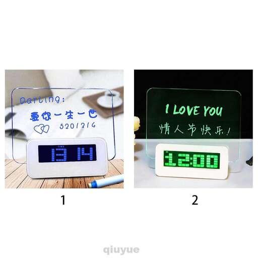 a digital clock showing the time to love you.