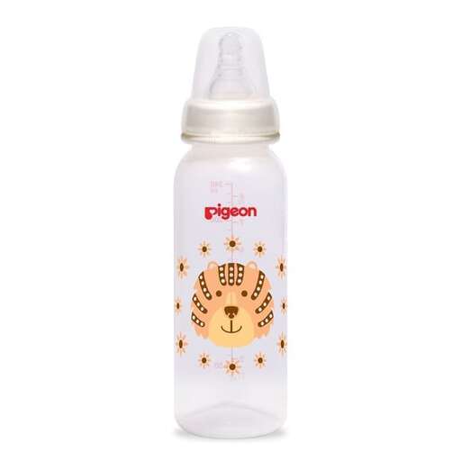 baby bottle with stars on the front