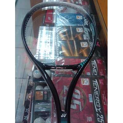 a tennis racket with a cigarette in it.