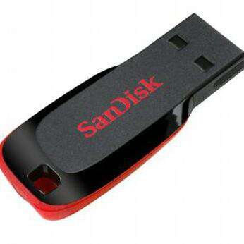 a usb port in a plastic case.