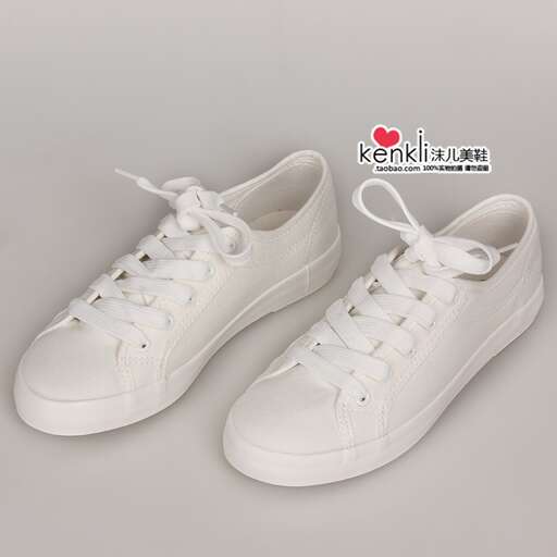 white canvas shoes for the new season