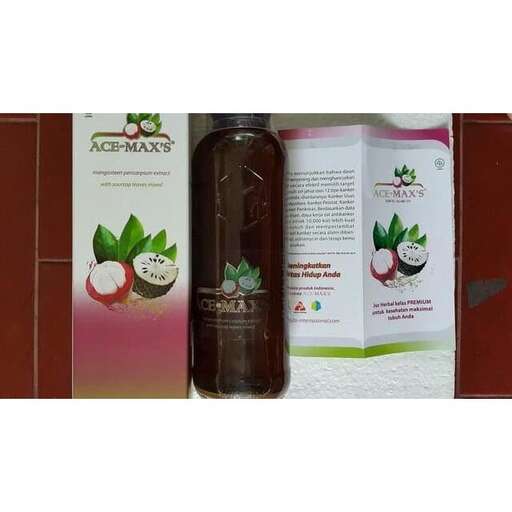 a bottle of juice with a label on it.