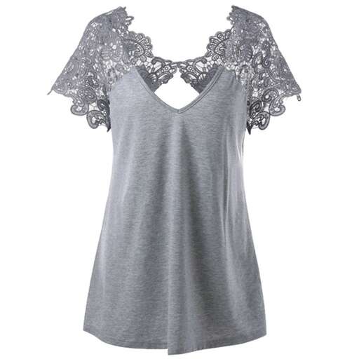 person - i love the lace on this top.