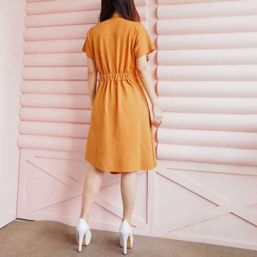 dress in orange