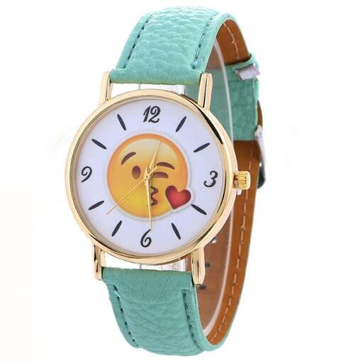 watch with a face and a face