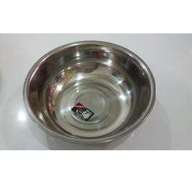 a bowl of a dog food in a shop.