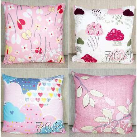 pillow in pink