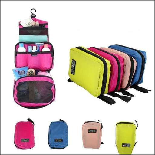 a collection of colorful backpacks on a white background.