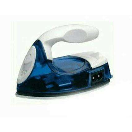 a blue electric sewing machine.
