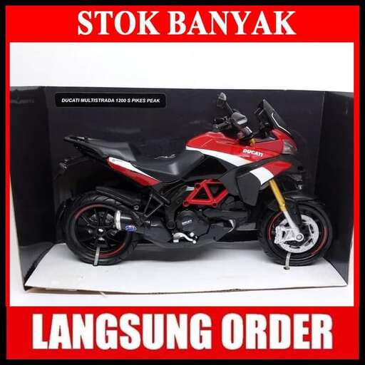 a motorcycle is shown in a box.