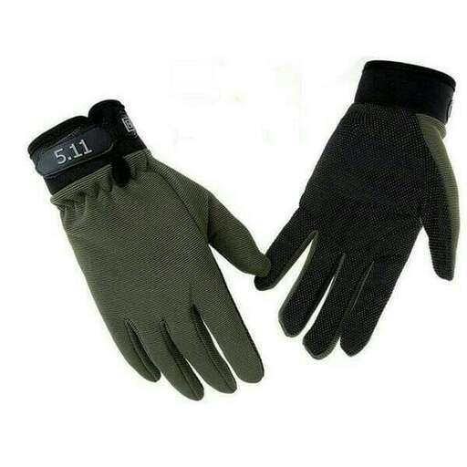 a pair of gloves with a black glove.