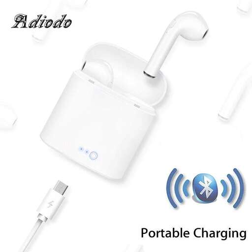 a charger is plugged into a charger.