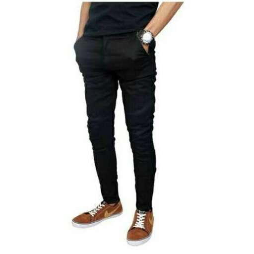 men's black jeans with a pocket