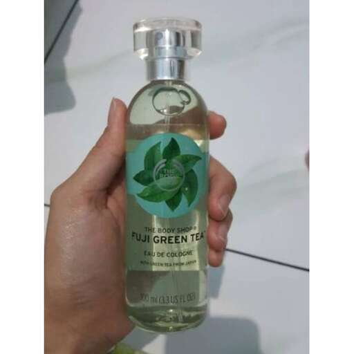 a bottle of green tea.