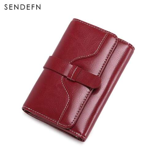 wallet in a leather case
