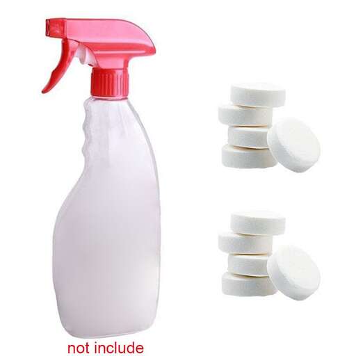 a bottle of white soap with a red lid.