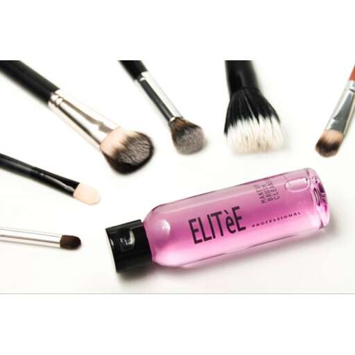 a picture of a pink bottle of cosmetics.