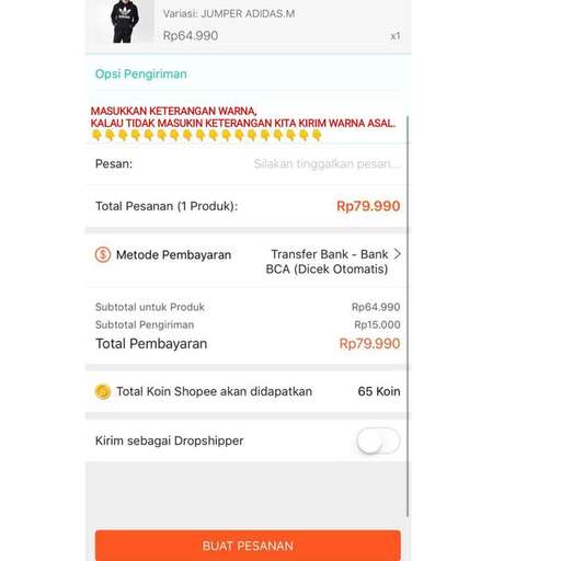 this screenshot shows the app that shows the number of options available in the app.