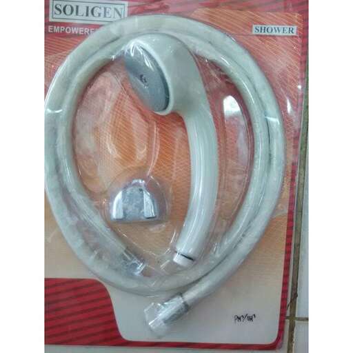 a white ear buds in a plastic case.