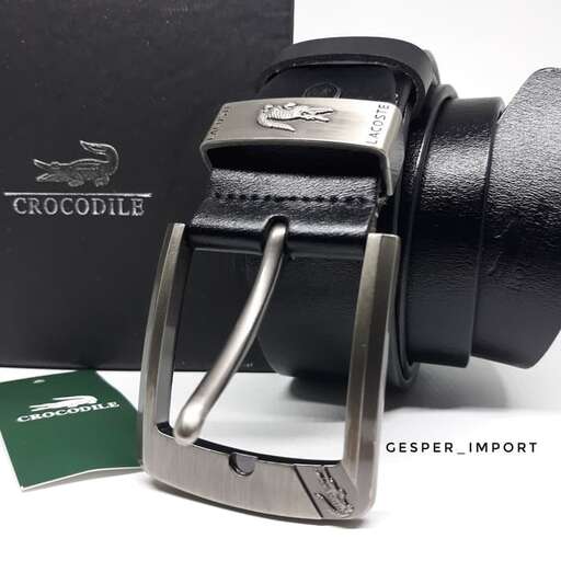 the strap is made of metal and is made from a genuine leather case.