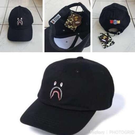 a hat that looks like a face