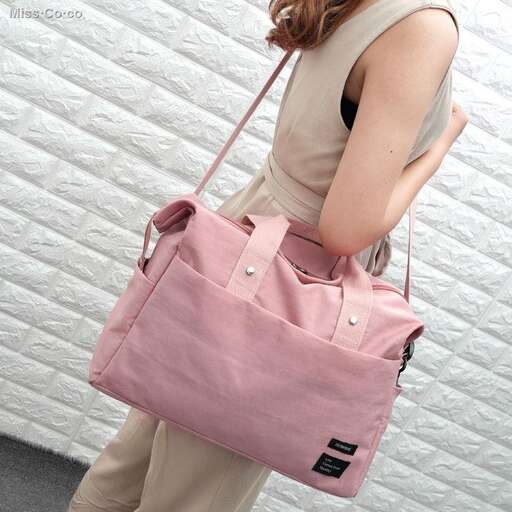 the bag in pink
