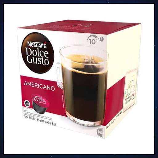 a drink in a box on a white background.