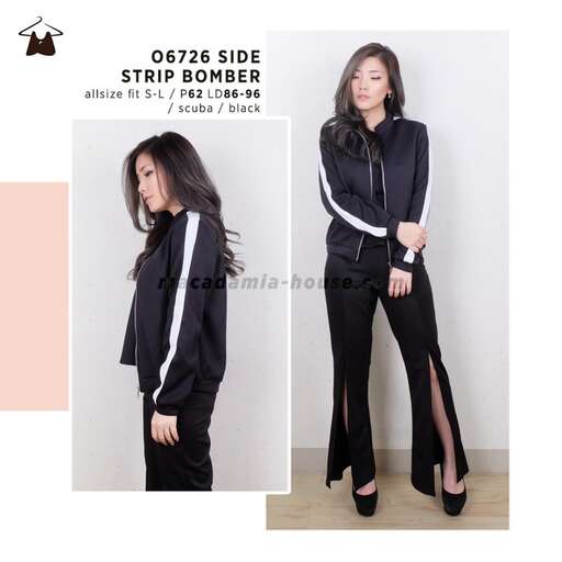 person in black and white