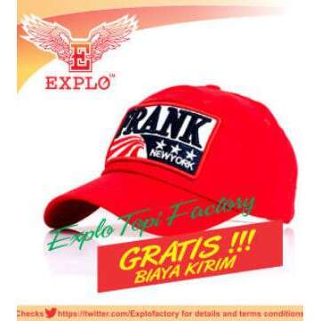 red cap with the logo