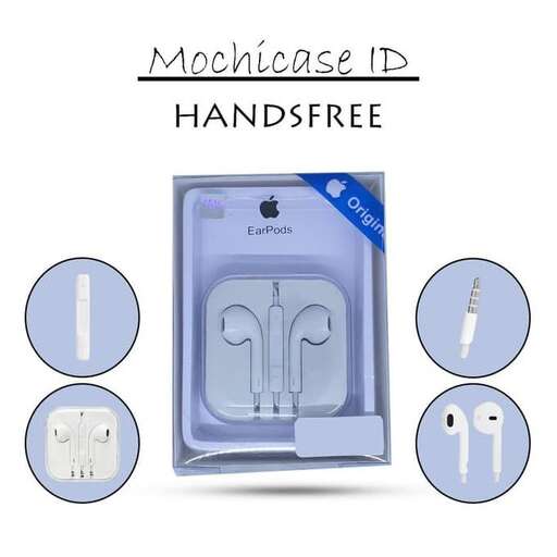 a computer with ear buds in it and a phone in it.