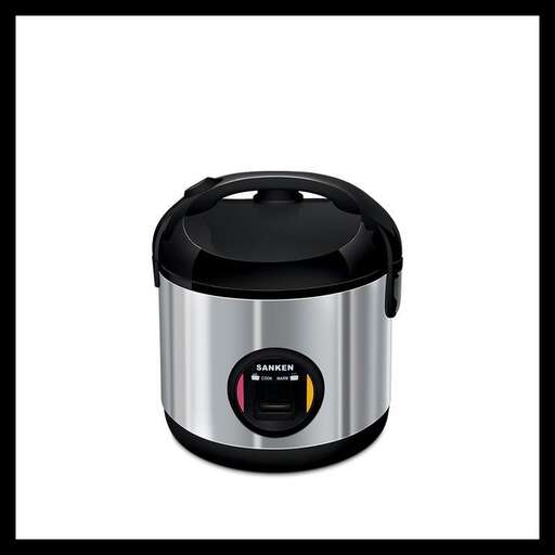 a pot of food in a black frame