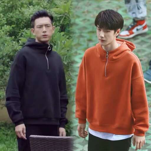 person wears a hoodie and sweatshirt for the upcoming season