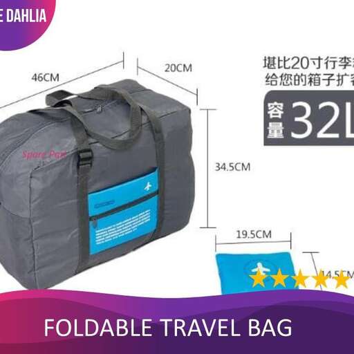 a bag with a picture of a travel bag.