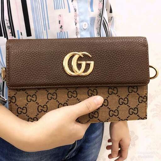 a bag that is made from a leather bag.