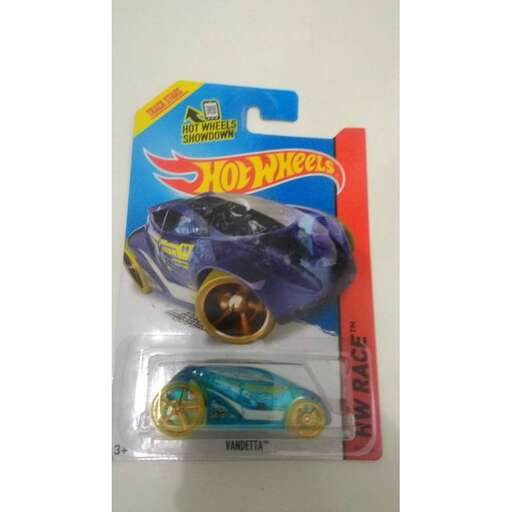 a toy car and a toy in a plastic bag.