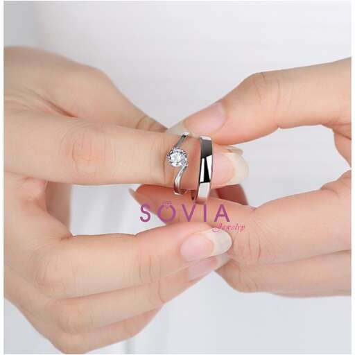 a ring with a diamond