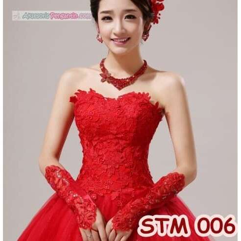 red dress with a flower in the middle