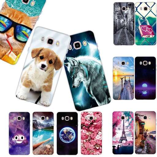 a picture of a cell phone case with a dog on it.