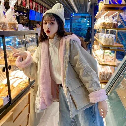 a woman in a store