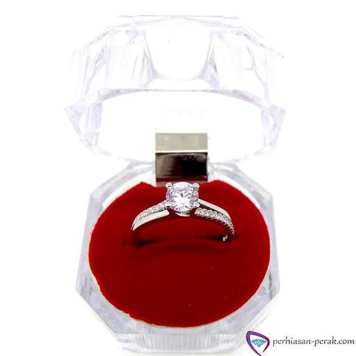 perfume bottle in red